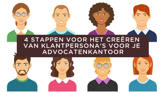 4 stappen voor creëren klantpersona's
